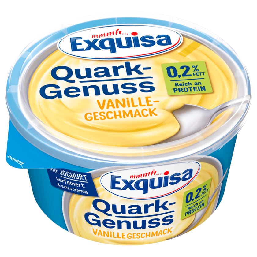 Exquisa QuarkGenuss Vanilla 0,2% 500g
